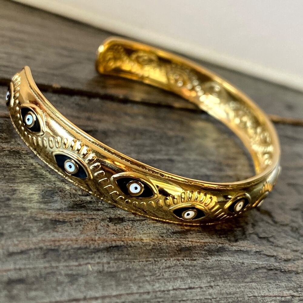 NEW Evil Eye Cuff Bracelet